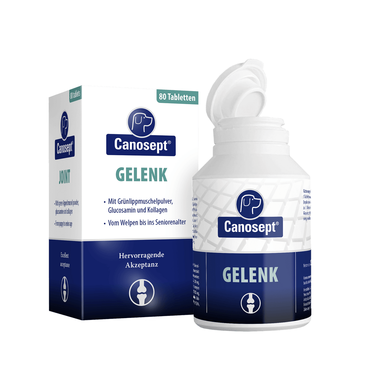 Canosept Gelenk Tabletten 80 Stück für Hunde